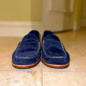 Allen Edmonds Sea Island Navy Blue Suede Loafers Size 11 - Ultra Soft w/orig BOX Allen Edmonds | Shoes | Allen Edmonds Sea Island Navy Blue  main image 2